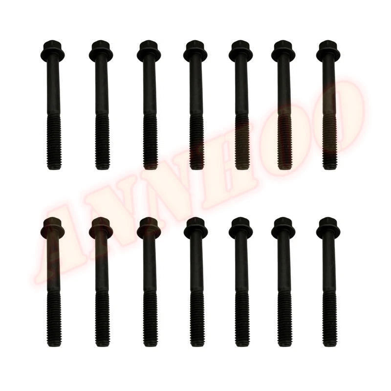 14PCS Cylinder Head Bolt for Kubota D902 (Engine Part: 14601-03450, 14601-03452, 14601-03453)