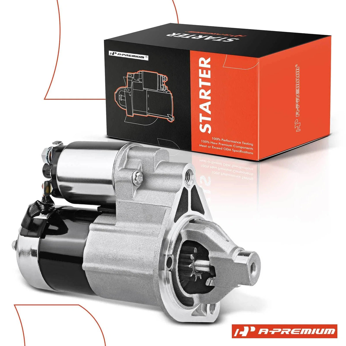 Starter for Dodge Dakota, Jeep TJ Wrangler (2000–2002)