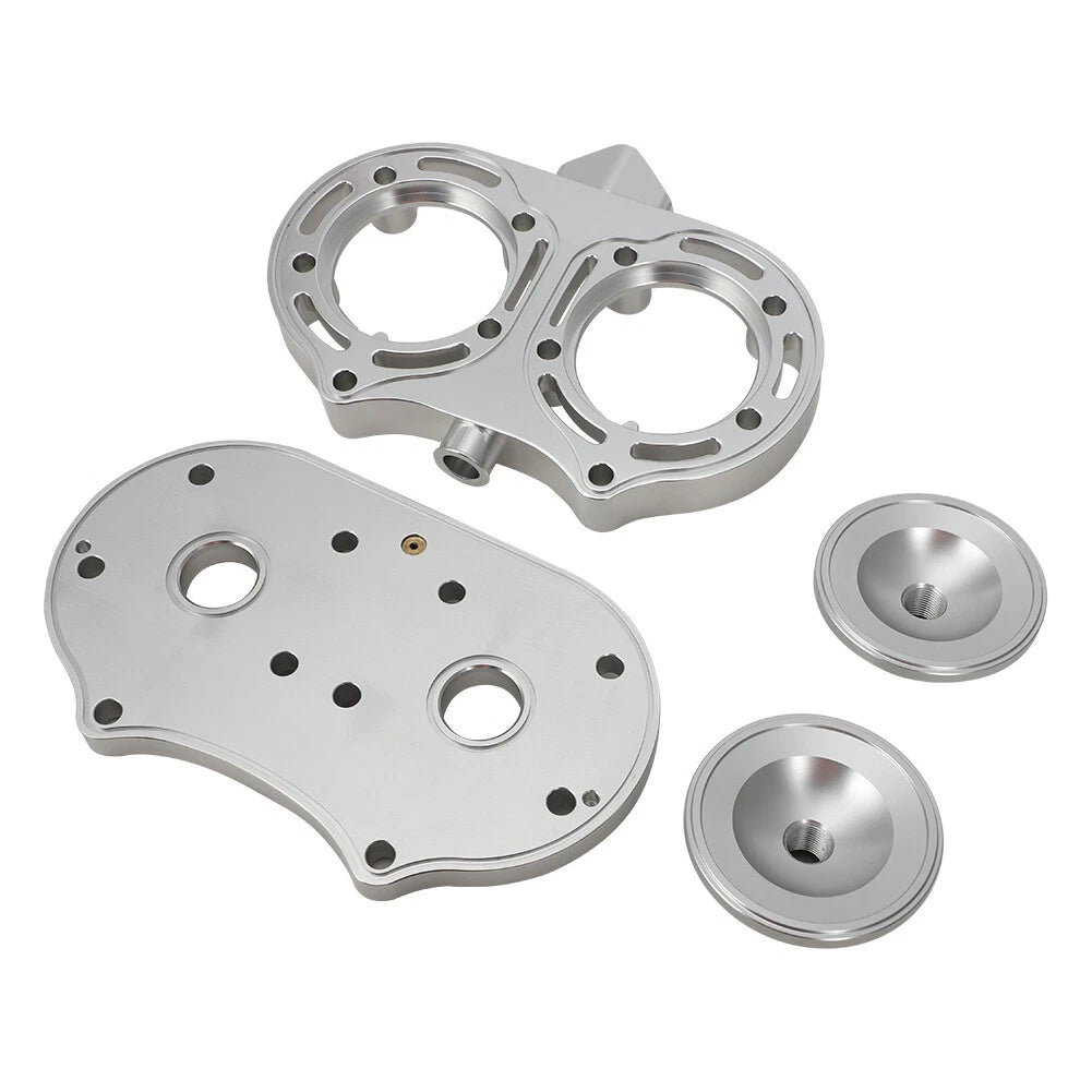 Billet Cool Head for Yamaha Banshee 350 (All Years) 21cc Domes O-rings Studs
