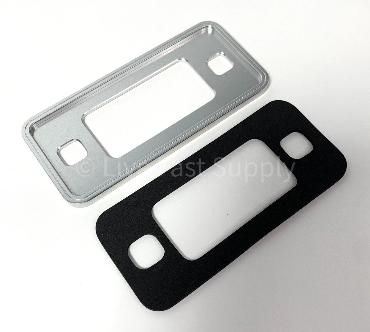 Low Side Marker Bezels Anodized Aluminum for 1970–1977 Ford Bronco