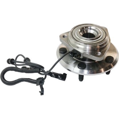 Set of 2 Wheel Hubs for Jeep Wrangler (2007–2010) with Bearing & Sensor