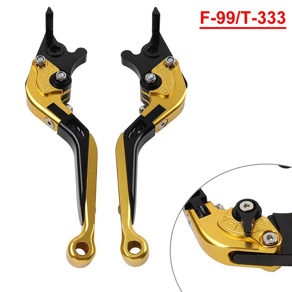 CNC Extendable Brake Clutch Levers for Daytona 675R Speed Triple R (2013–2016)