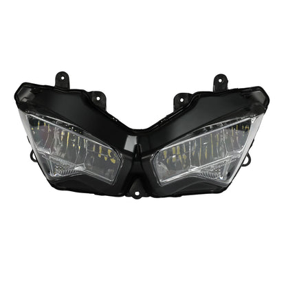 LED headlight air duct fairing & stay bracket for Kawasaki Ninja ZX6R (2019–2023)