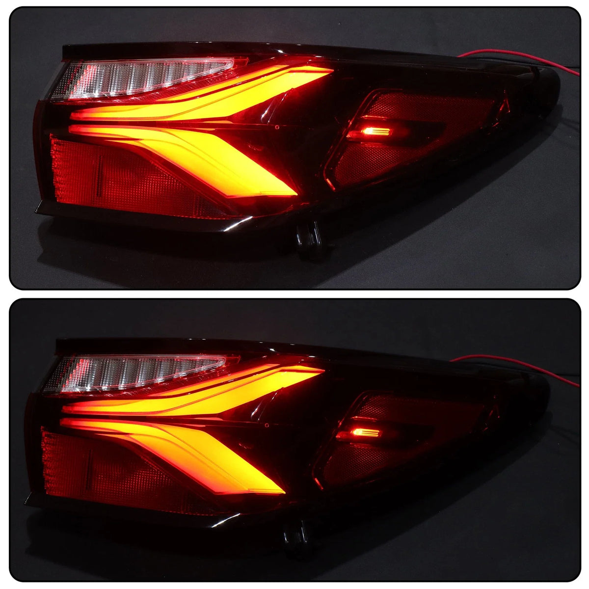 2X Tail Light Assembly for Chevrolet Blazer (2019–2022) Black LED