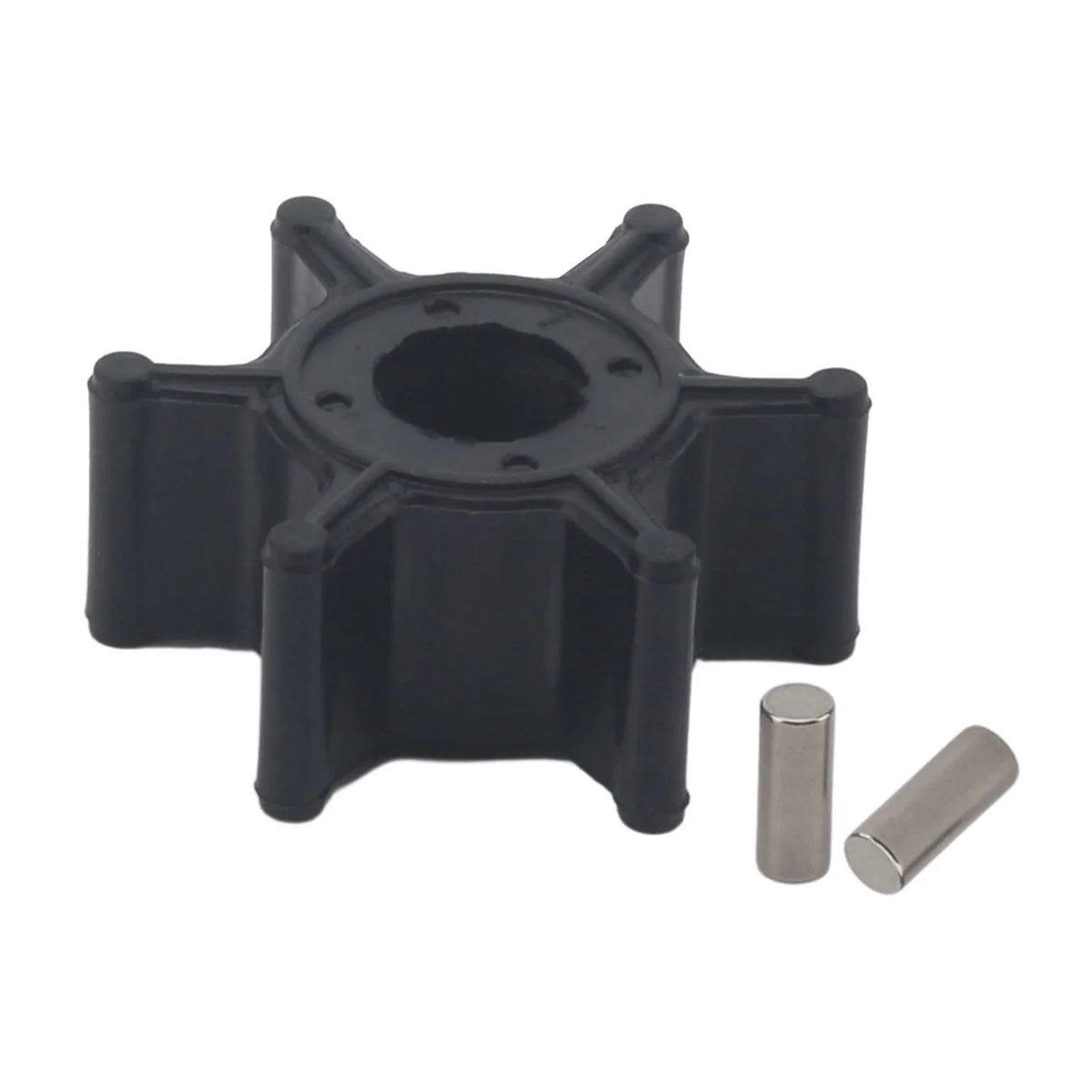 Water Pump Impeller & Pin for Yamaha Outboard (6L5-44352-03, 93604-18080)