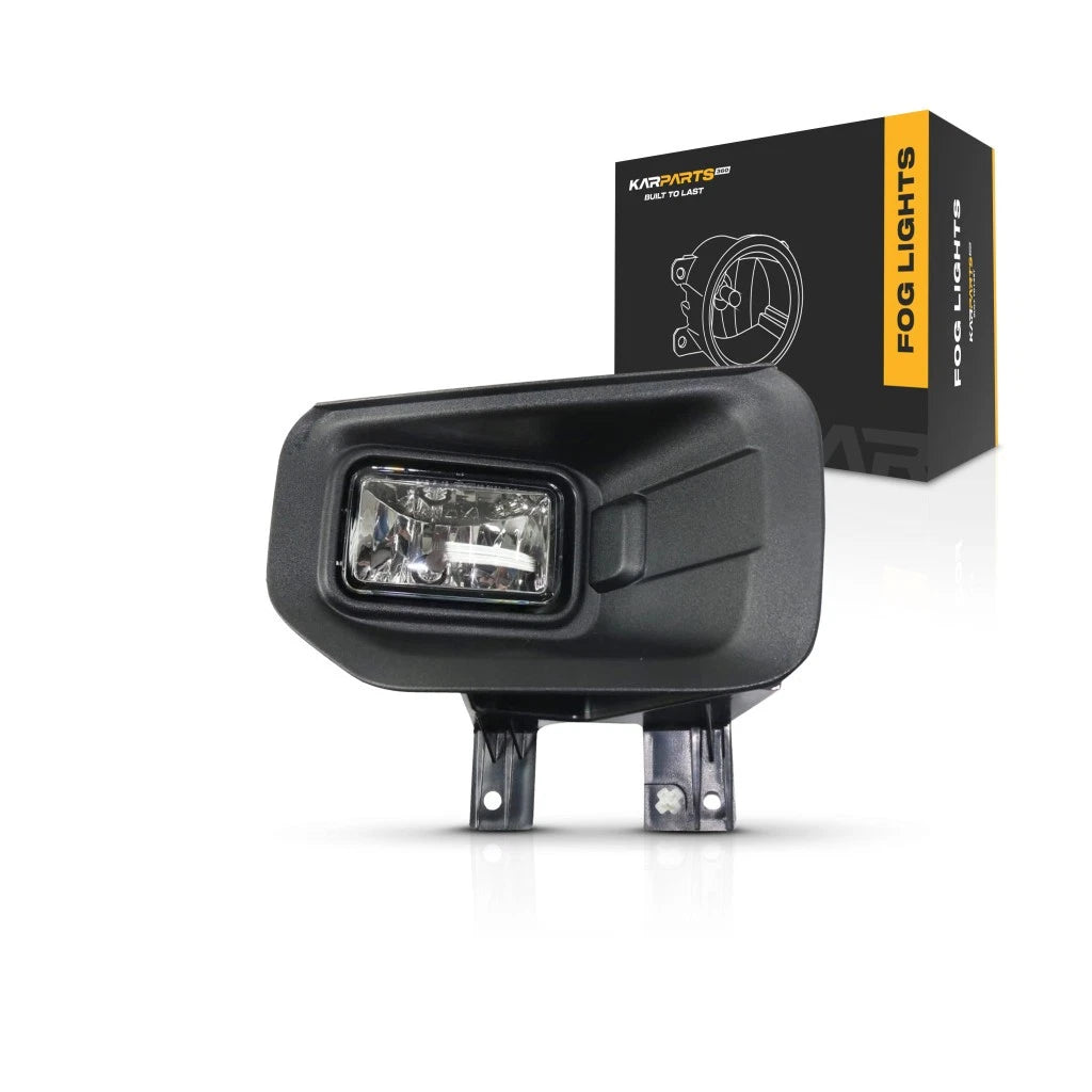 Fog Light for Ford F-150 (2015–2017) - Halogen Chrome Housing, CLX-M0-FR723-B000R-CL360A50, FO2593244