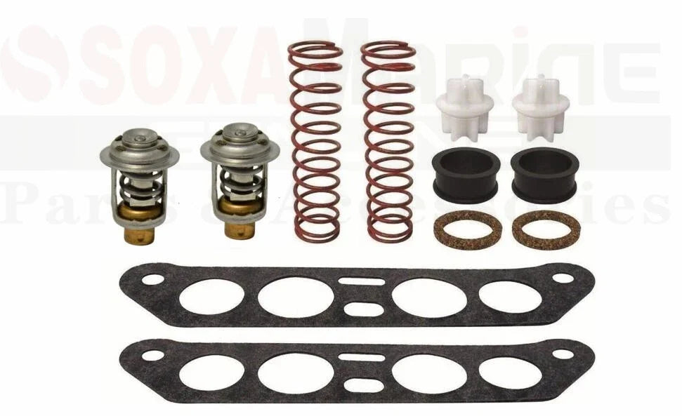Thermostat Service Kit for Johnson Evinrude V4 Crossflow Outboard (18-3673)