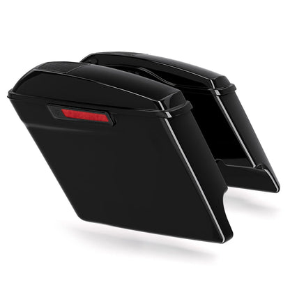 5" Hard Saddlebags with 6x9" Speaker Lid & Rear Fender for Harley Touring (2014–2023)