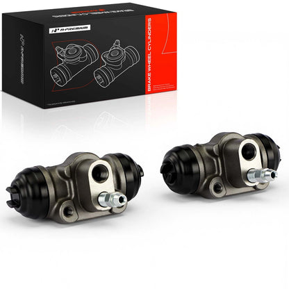 2X Rear Drum Brake Wheel Cylinders for Kia Rio (2003–2005) 58330FD100, 58330FD200, W610120
