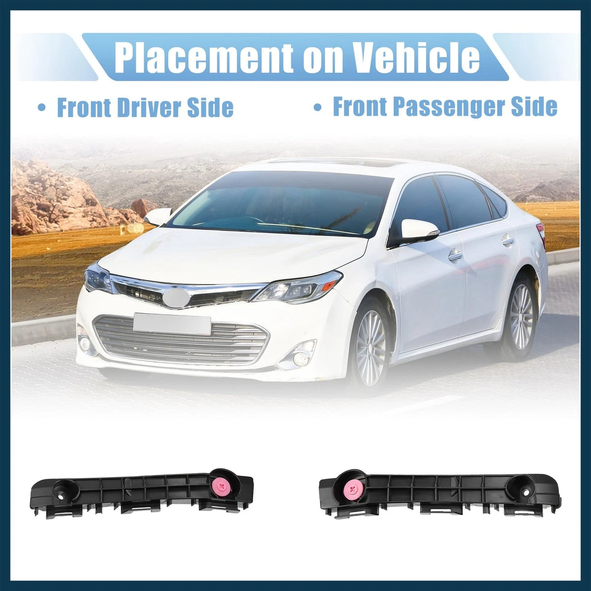 Front Bumper Mounting Support Bracket for Toyota Avalon