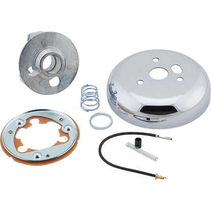 3-Bolt Steering Wheel Adapter for GM (1969–1994) 91032482, Chrome
