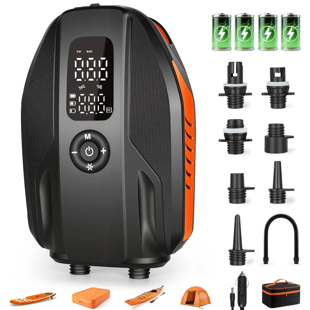 Electric Pump for Paddle Board (18000mAh, 20psi)
