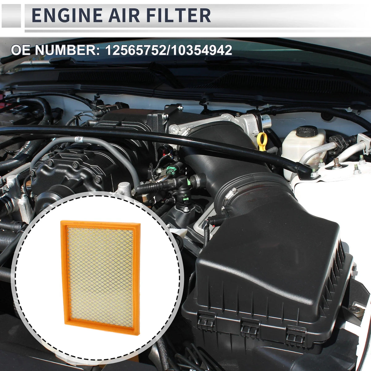 Engine Air Filter No. 12565752/10354942 for Chevrolet Uplander (2005–2008)