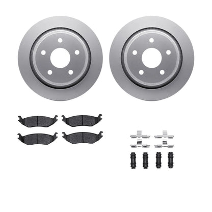 Brake Set Rear for Dodge Ram 2500/Ram 4500 (2009–2010) ALX-PAU-DF-4512-40132-CLA3