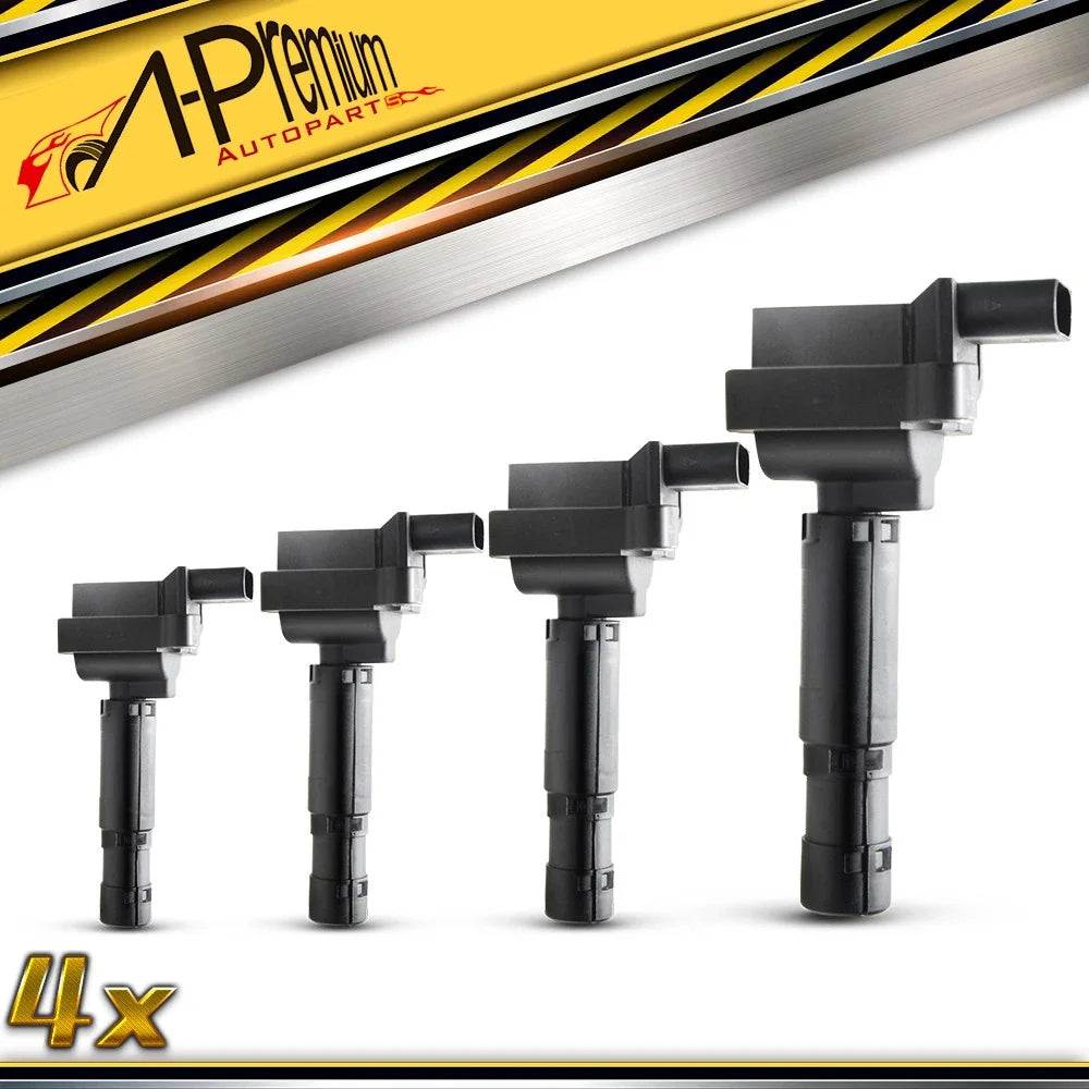 Set of 4 Ignition Coils for Mercedes-Benz C230 (2003–2005)