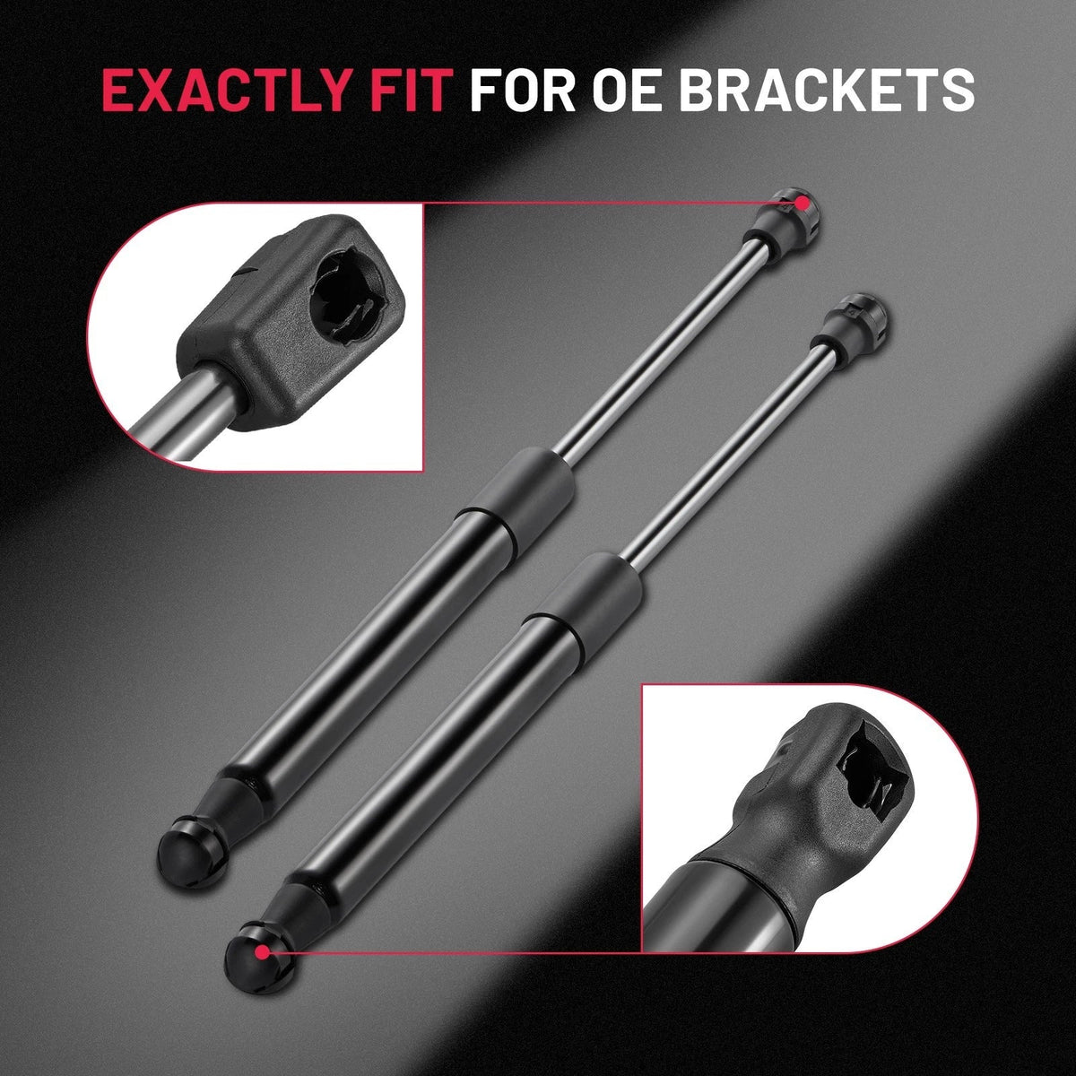 Hood Support Gas Shocks for BMW E46 320i 325i 325xi (1999–2005)