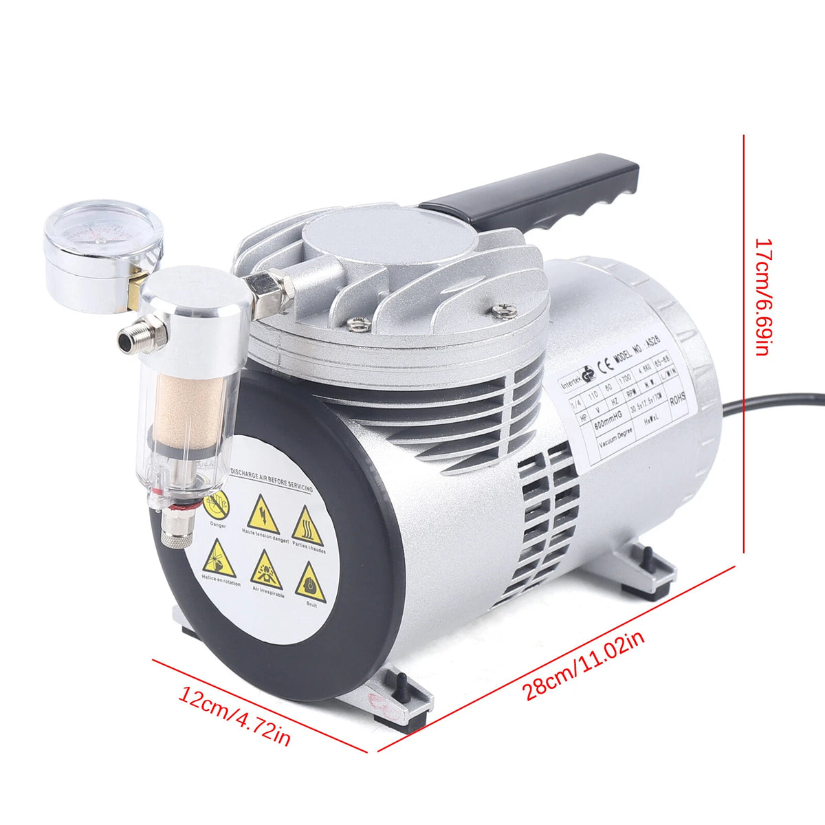 Oilless Diaphragm Vacuum Pump for Industrial Applications