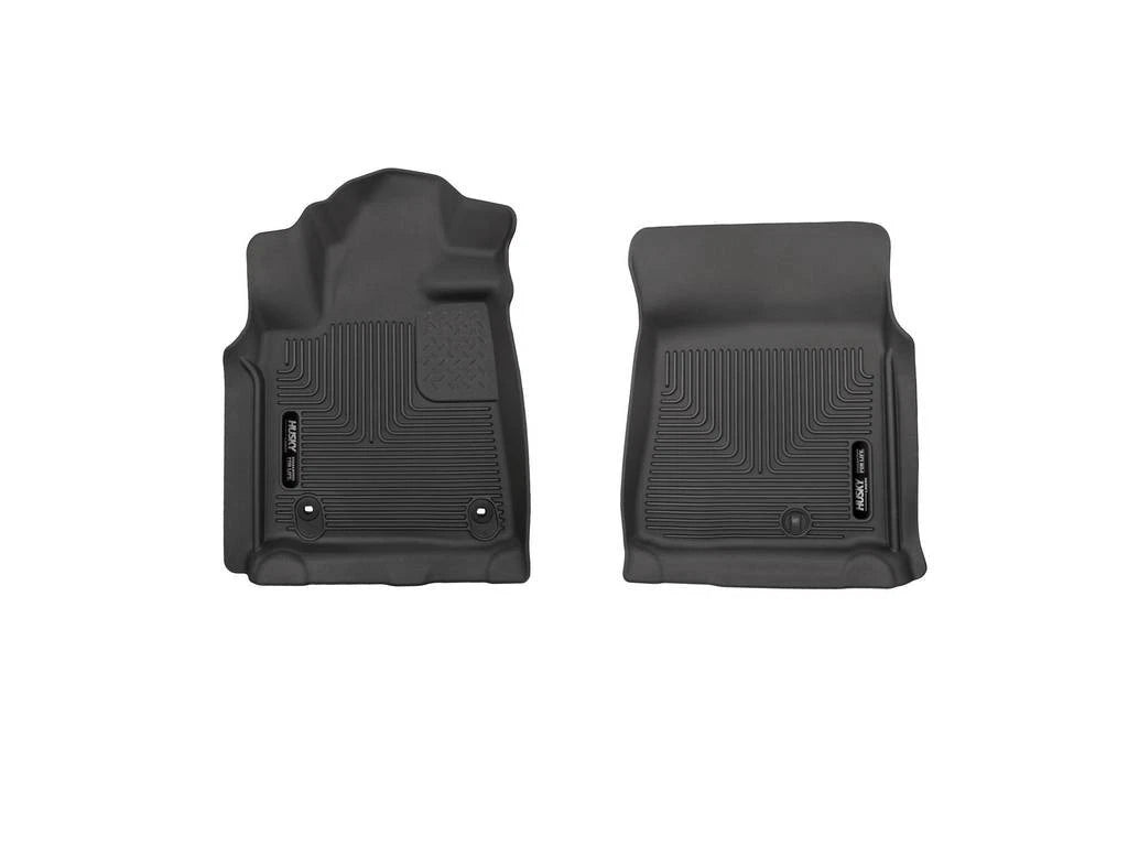 Set of 2 Husky Liner X-Act Contour Front Floor Mats for Tundra Sequoia (2012–2021) 53711