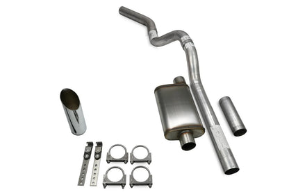 3" Single Exhaust Kit for Chevy Avalanche (2007–2013) - Jones MAX Stainless SW Tip