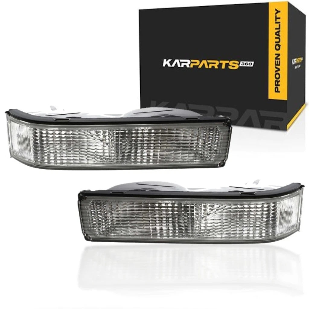 Turn Signal Light Pair for GMC C3500/C2500 (1990–2000) PLX-M0-USA-12-1410-01-CL360A74, GM2520104, GM2521104