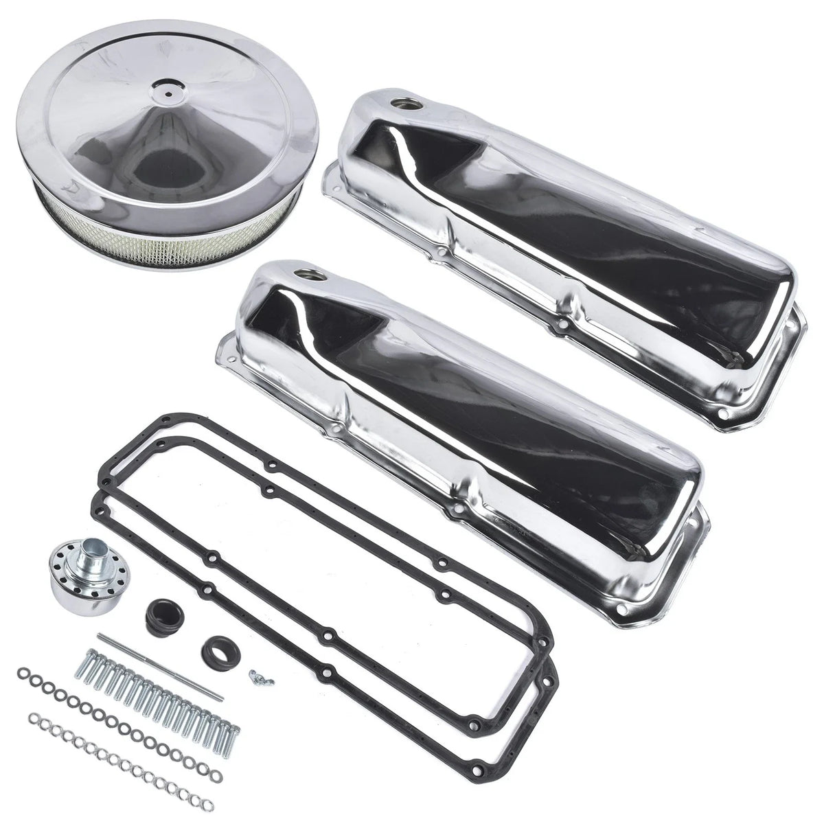 Engine Valve Cover Set for Ford 351C (14" Air Cleaner)