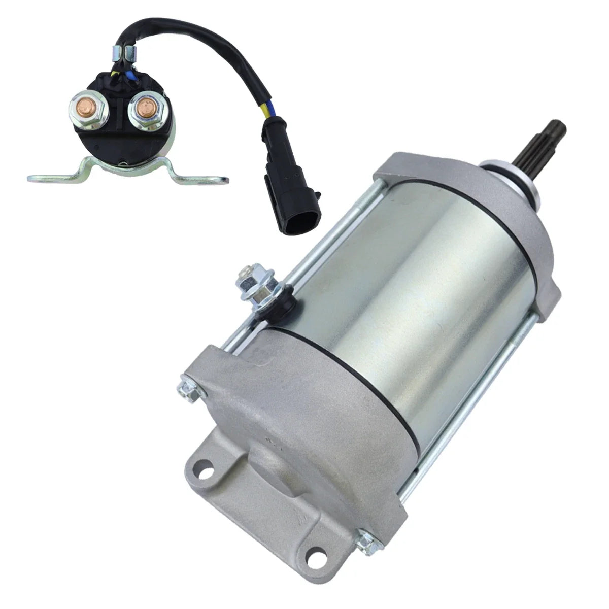Starter Motor for Polaris RZR 1000 (2016) with Relay