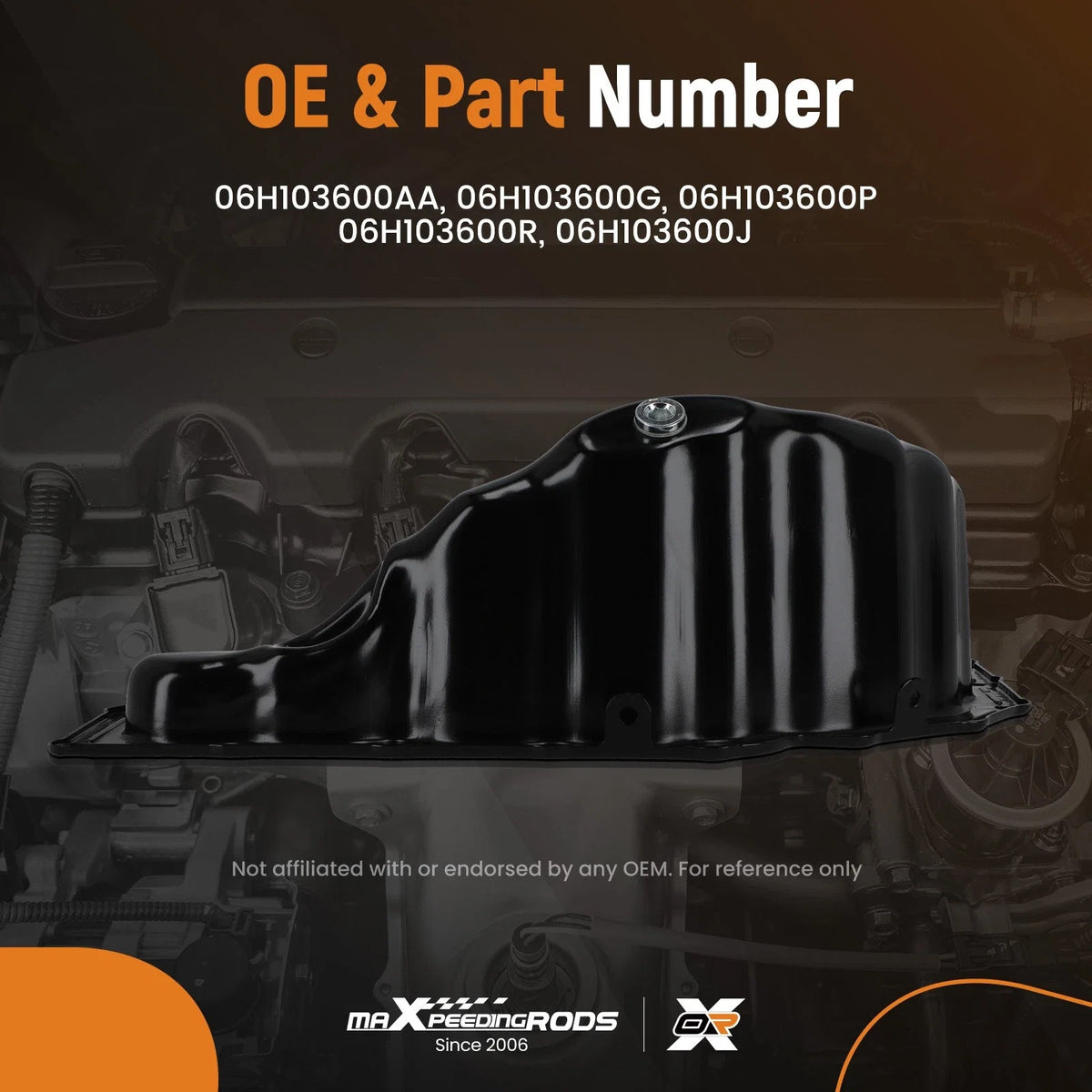 Oil Sump Pan for Audi A4 Quattro 2.0L Gas Turbo (2009–2019)