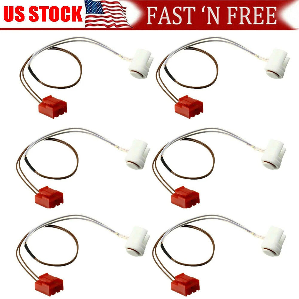 6-Pack Diesel Heater Temperature Sensor Probe for Square Connection