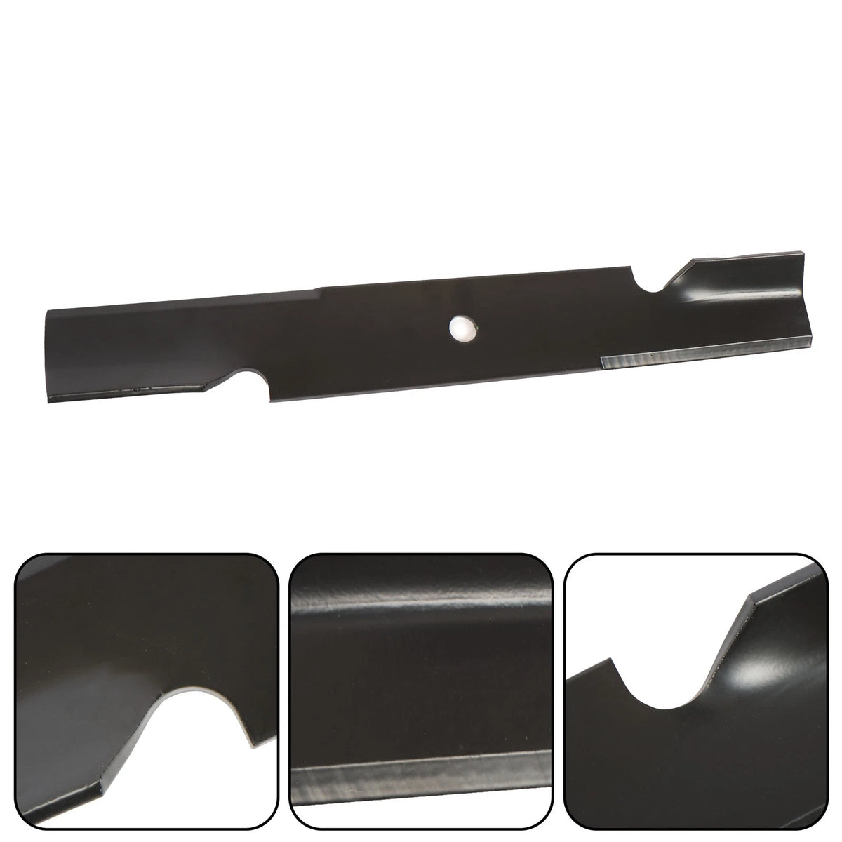3 PK Black Blades for Scag 52" (No Known Part Numbers)