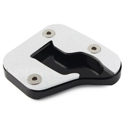 Kickstand Side Stand Extension Plate Pad for Suzuki Hayabusa (2008–2020) Silver