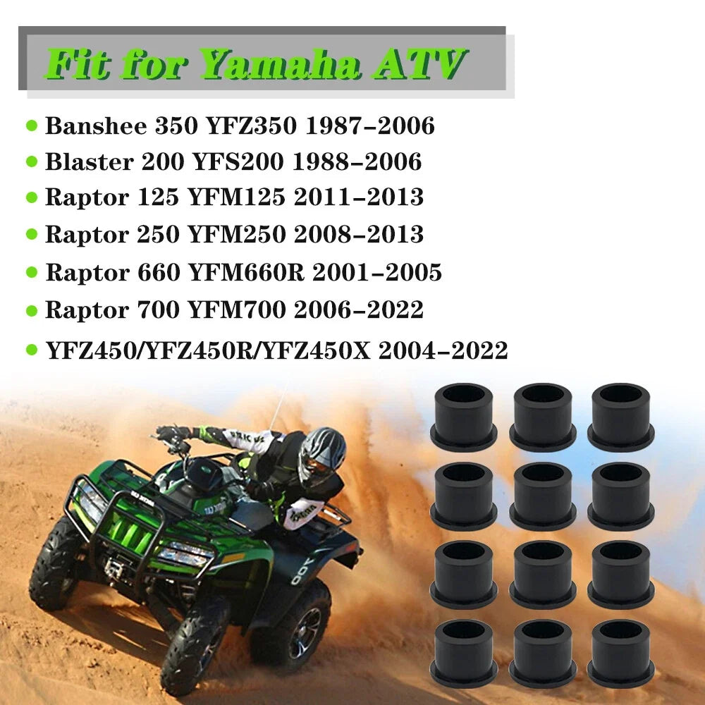 12 A Arm Bushings for Yamaha YFZ350 Banshee 350 (1987–2006) 90381-15088-00