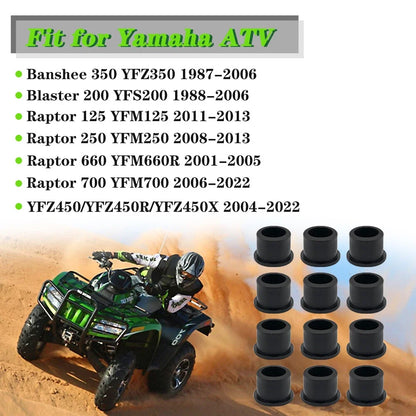 12 A Arm Bushings for Yamaha YFZ350 Banshee 350 (1987–2006) 90381-15088-00