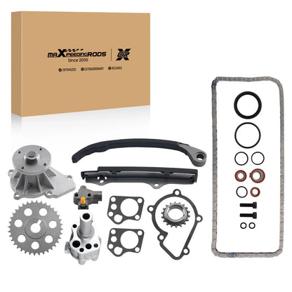 Engine Timing Chain Kit & Water Pump for Nissan 240SX D21 2.4L SOHC (1989–1997)