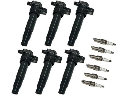 Ignition Coil Set with Spark Plugs for Hyundai Veracruz (2007–2012) 26257HQBV