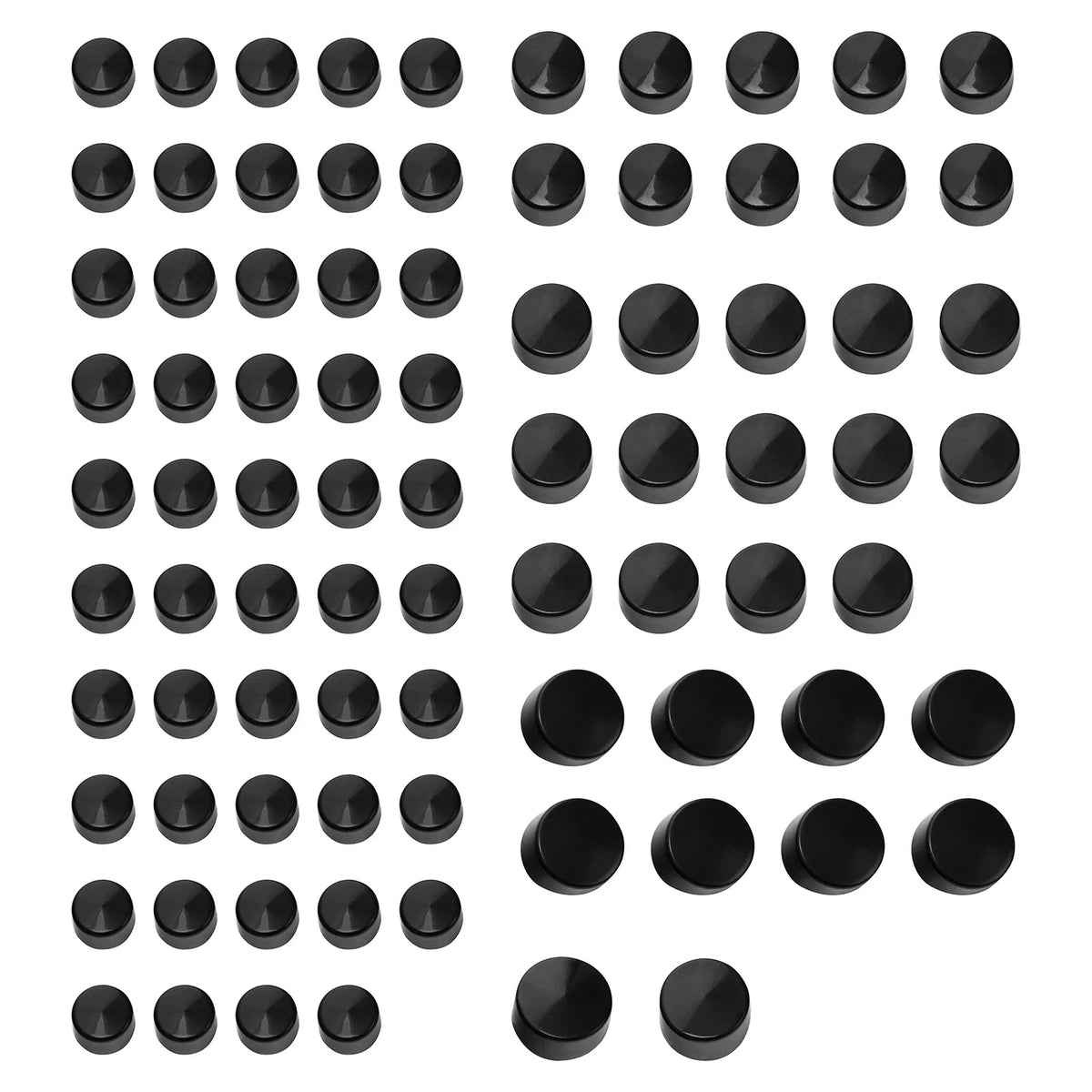 83PCS Engine Bolt Cap Cover Kit for Harley Dyna Touring Twin Cam