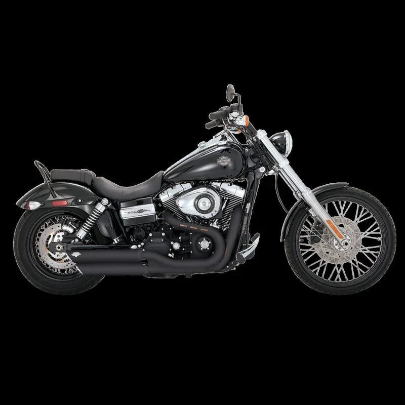 Vance & Hines Twin Slash 3in Exhaust for Harley-Davidson Dyna/Fatbob/Wide Glide (2008–2017)