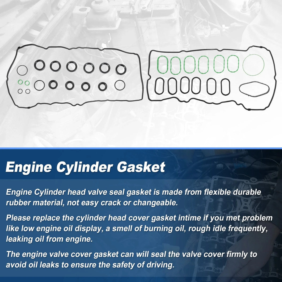 Valve Cover Gaskets Set for Ford Expedition 3.5L (2018–2022) VS50993R