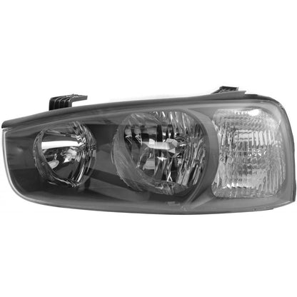 Driver Side Headlight for Hyundai Elantra (2001–2003) HY2502122, CLX-M0-20-6048-00-CL360A55