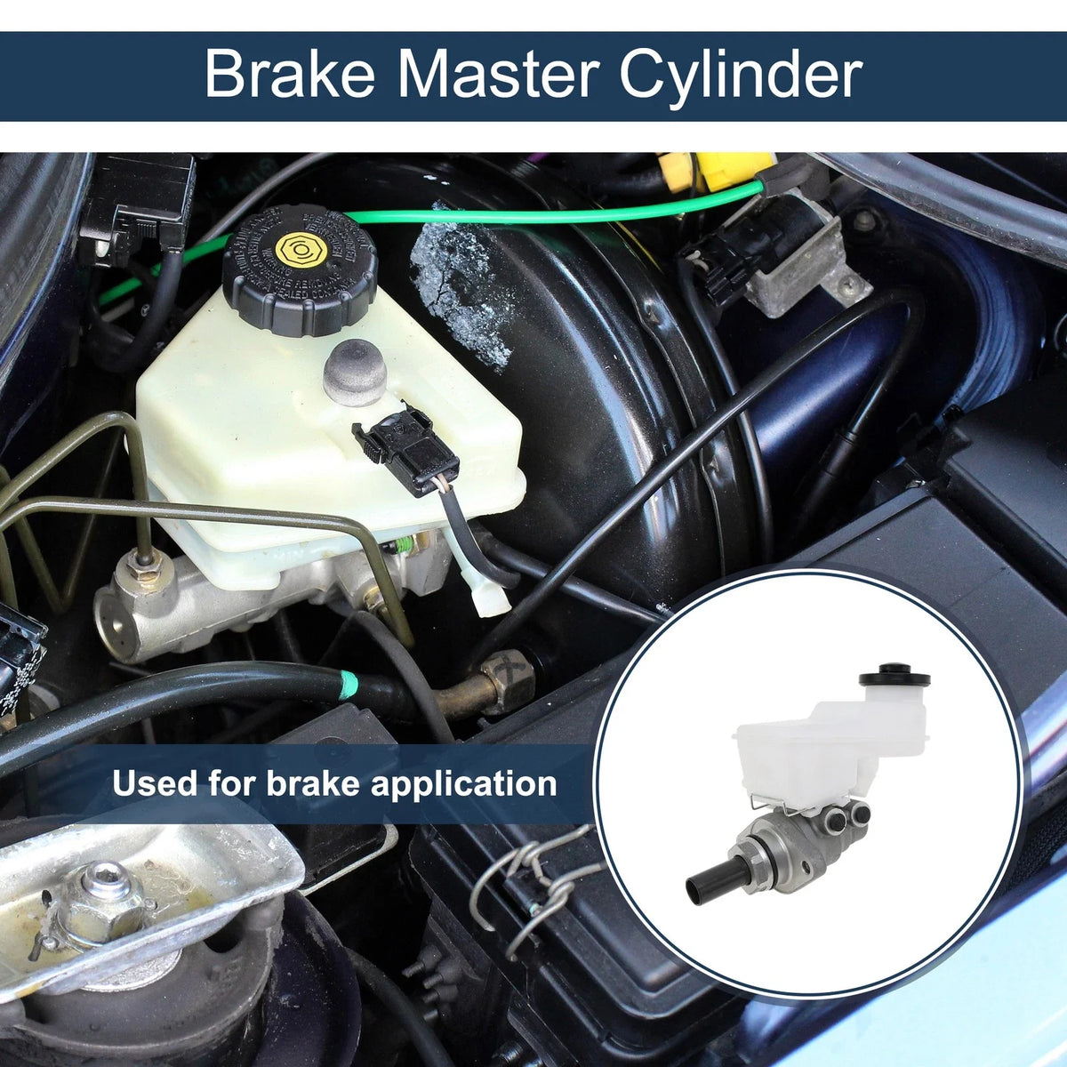 Brake Master Cylinder with Reservoir No. 4720752011 for Toyota Echo (2000–2004)