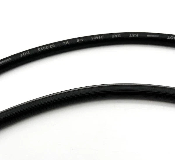 Front Brake Hoses Replacement for 1964–1966 Ford Mustang with Disc Brakes