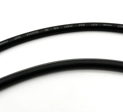 Front Brake Hoses Replacement for 1964–1966 Ford Mustang with Disc Brakes