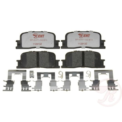 Set of 4 Brake Pads for Toyota Camry (2002–2006) Rear FWD