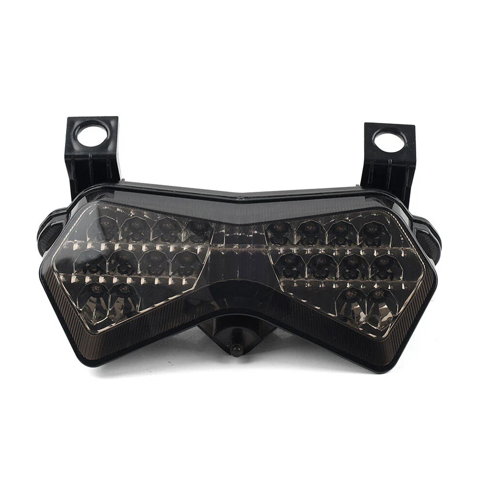 Black LED Tail Light Turn Signal for Kawasaki Z750 ZX6R (2003-2006)