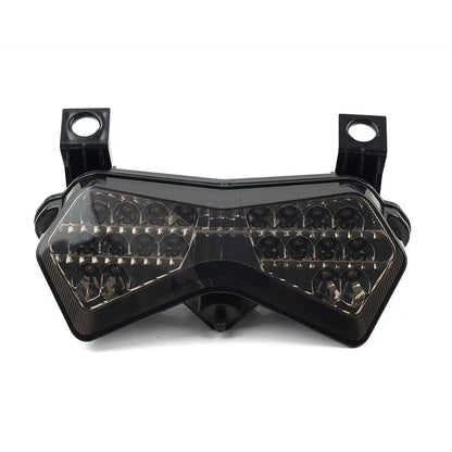 Black LED Tail Light Turn Signal for Kawasaki Z750 ZX6R (2003-2006)