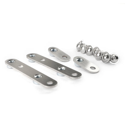 Stainless Steel Front Fender Riser Lift Kit for Honda CRF1000L Africa Twin (2016–2019) RH-080-Silver