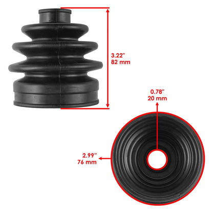 Front Axle Inner CV Boot Kit for Polaris Sportsman 850 (2021–2025) BO120-HH
