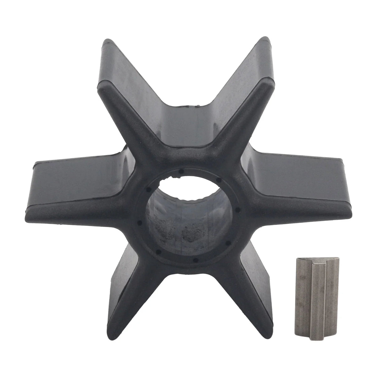 Water Pump Impeller & Key for Yamaha Outboard (18-8925, 500389, YA-113)