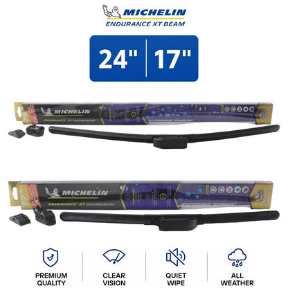 Set of 2 Wiper Blades for Lexus LS460 (2007–2017) - 24"/17"