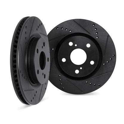 Rotor Set for Acura MDX (2022–2026) | Drilled and Slotted | ALX-PAU-DF-8002-58037-CLA1
