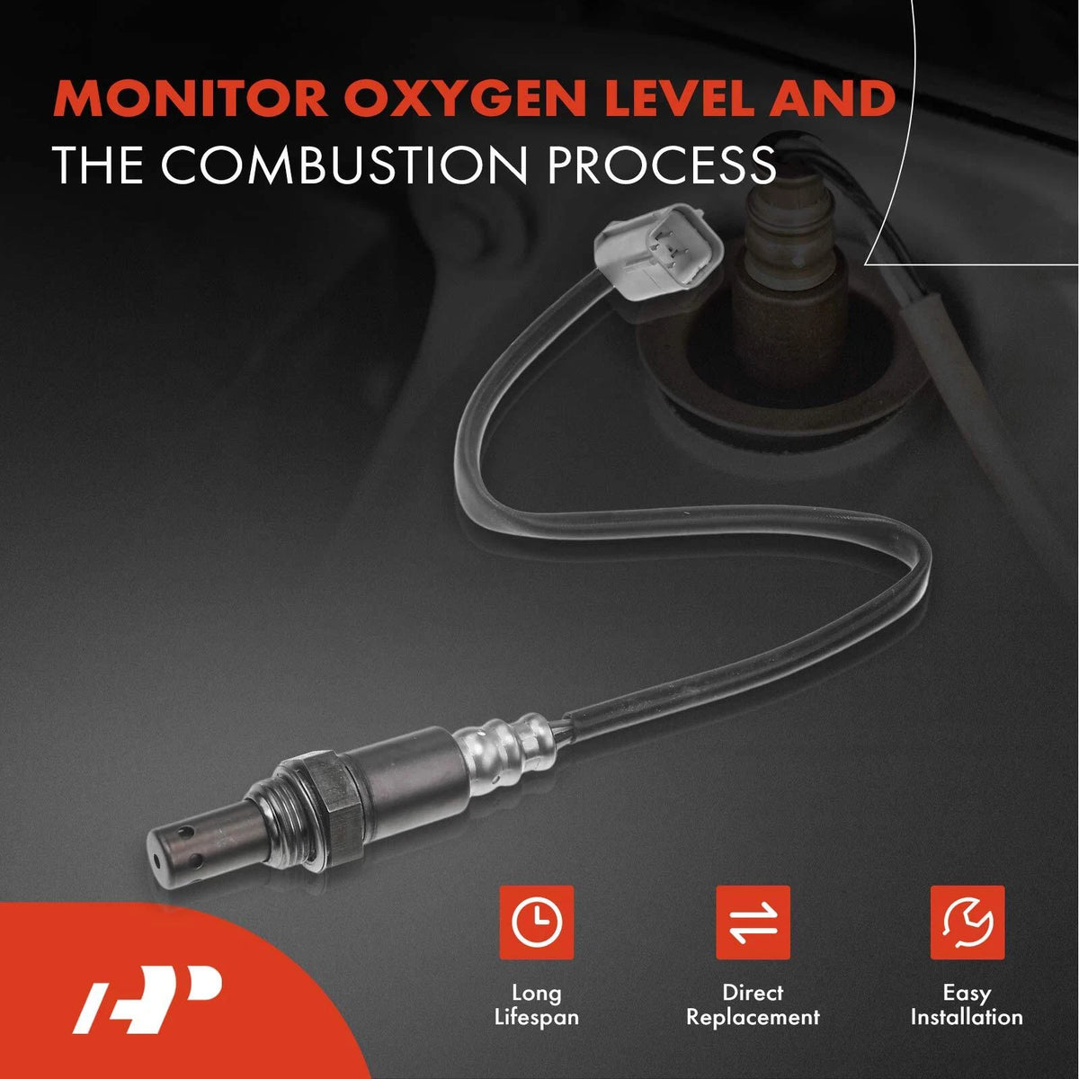 Set of 4 Upstream & Downstream O2 Oxygen Sensors for Nissan Titan Infiniti (2007)